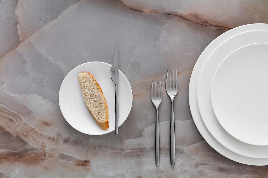 Plato de postre MetroChic Blanc, 16 cm