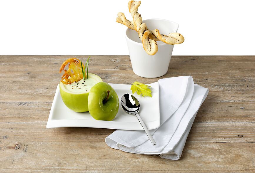 Plato de postre NewWave, 15 x 18 cm