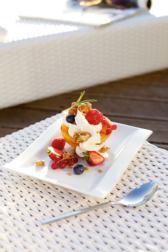 Plato de postre NewWave, 15 x 18 cm