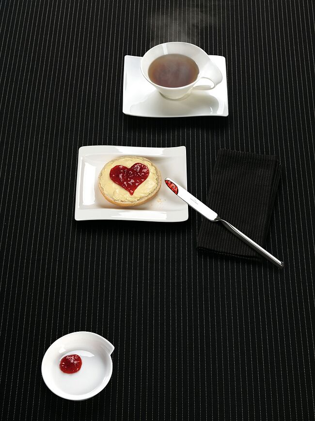 Plato de postre NewWave, 15 x 18 cm