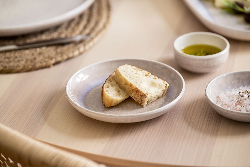 Plato de postre Perlemor Sand 16 cm