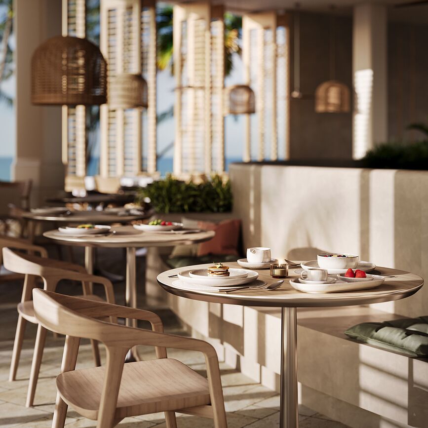 Plato de postre Perlemor Sand 16 cm