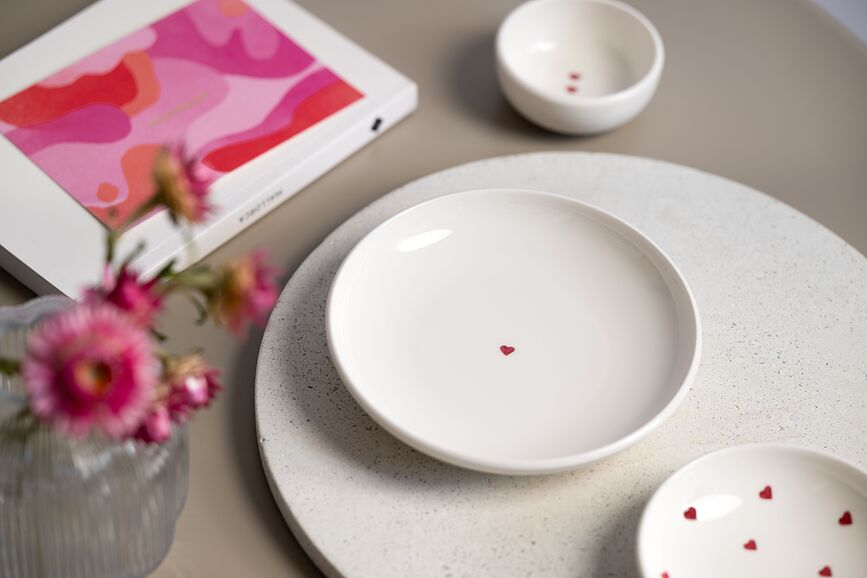 Plato de postre With Love 16 cm