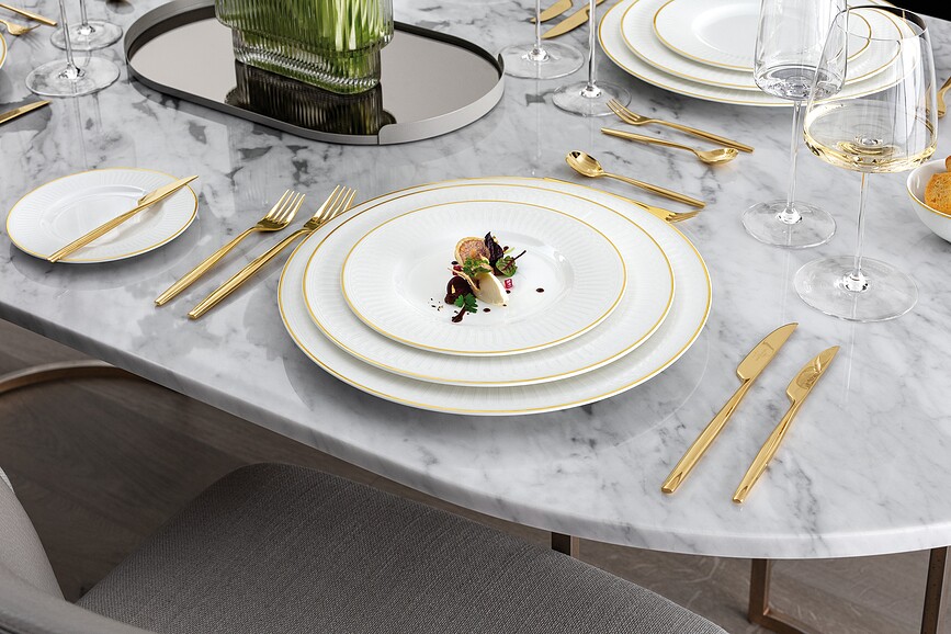 Plato de servir Chateau Septfontaines, 33 cm