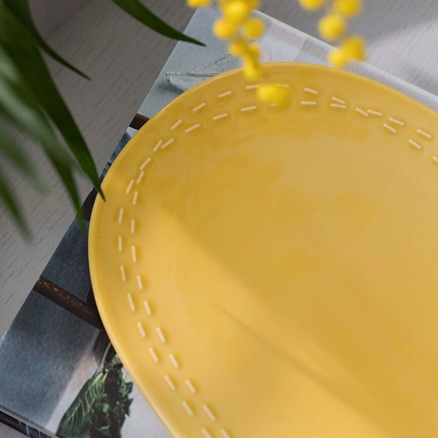 Plato de Servir It's My Moment, 29,5 cm, beige