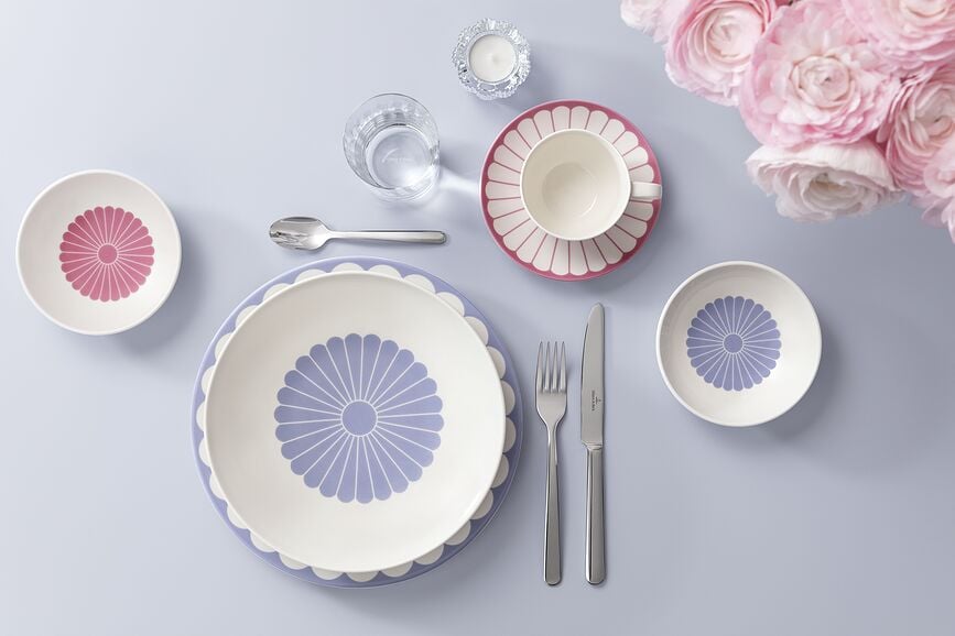 Plato Hondo Fleur Soleil, 24 cm