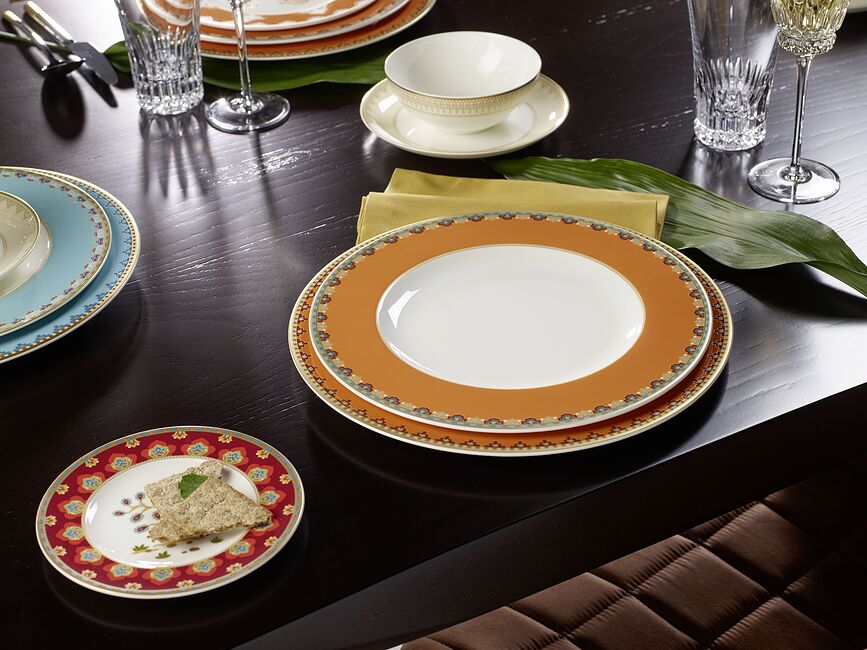 Plato hondo Samarkand Mandarin, 24 cm