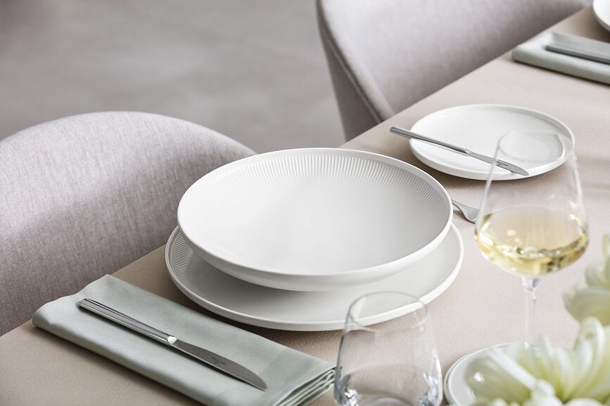 Plato Llano Afina, 27 cm