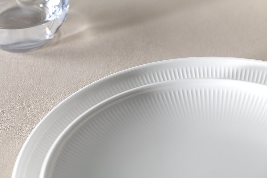 Plato Llano Afina, 27 cm