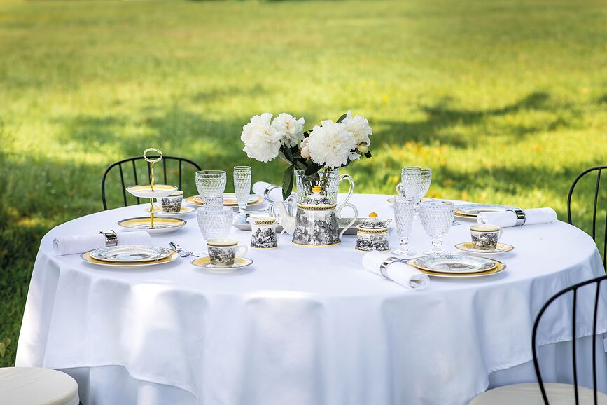 Plato Llano Audun Chasse, 27 cm