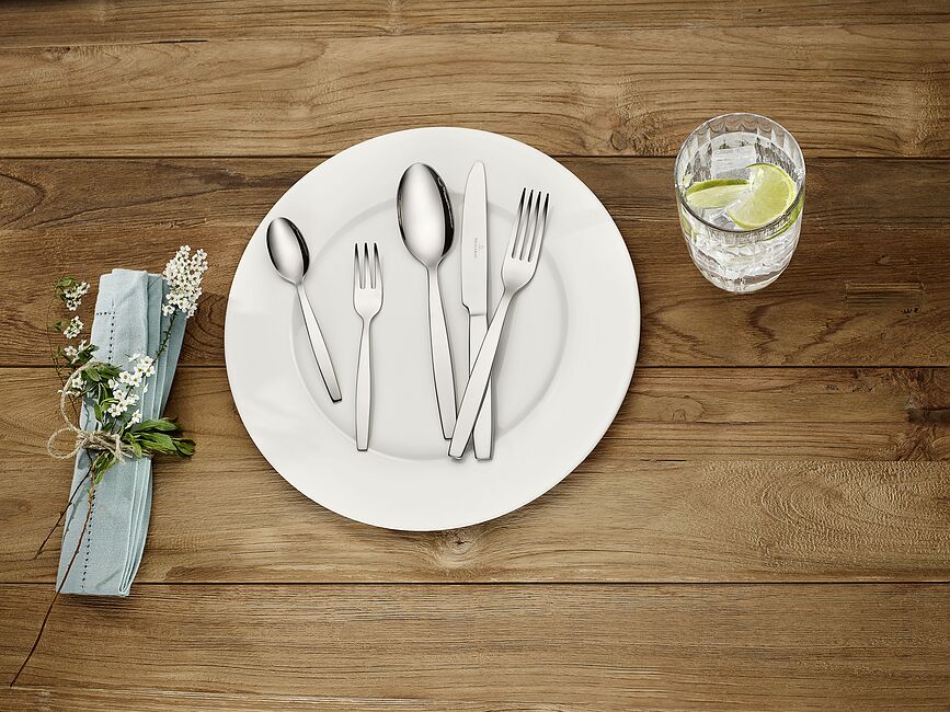 Plato Llano For Me, 27,5 cm, con hendidura