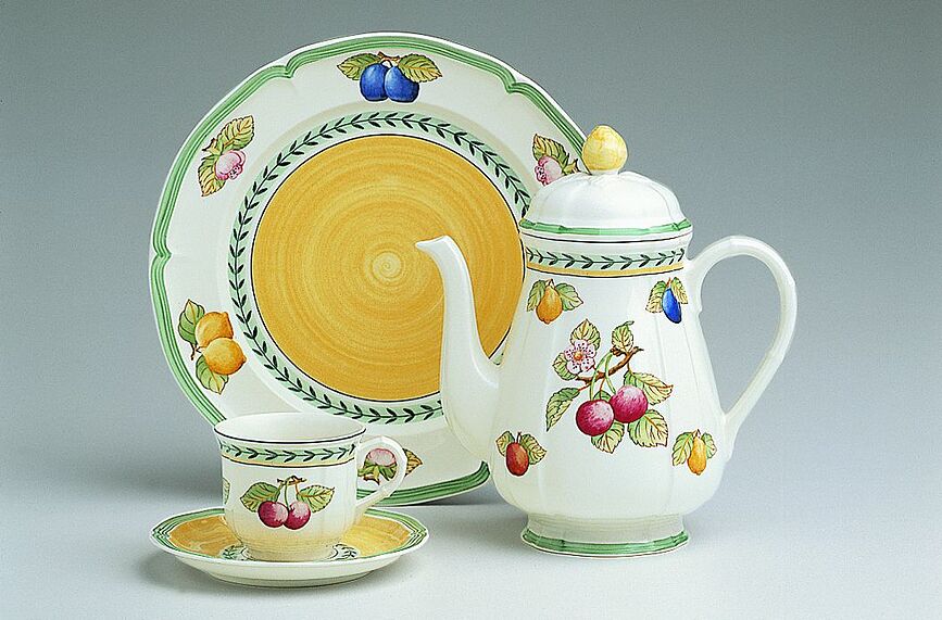 Plato Llano French Garden Fleurence, 26 cm