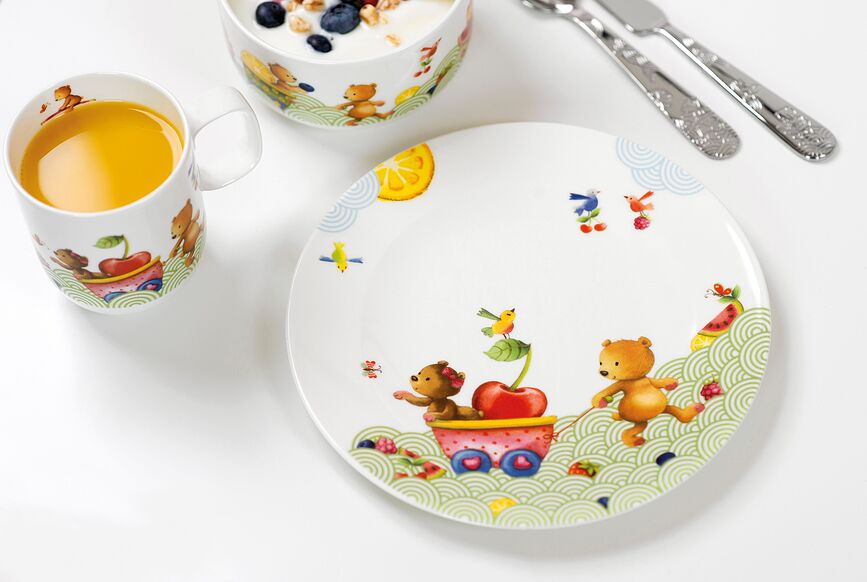 Plato llano Hungry as a Bear, 21,5 cm, infantil