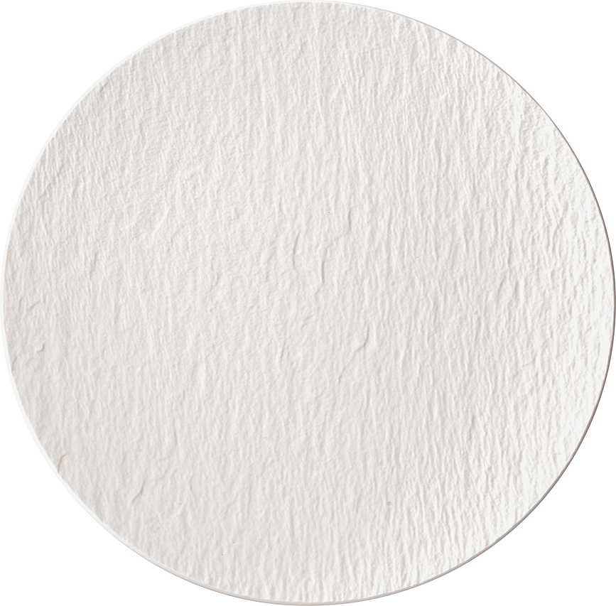 Plato Llano Manufacture Rock Blanc, 25 cm
