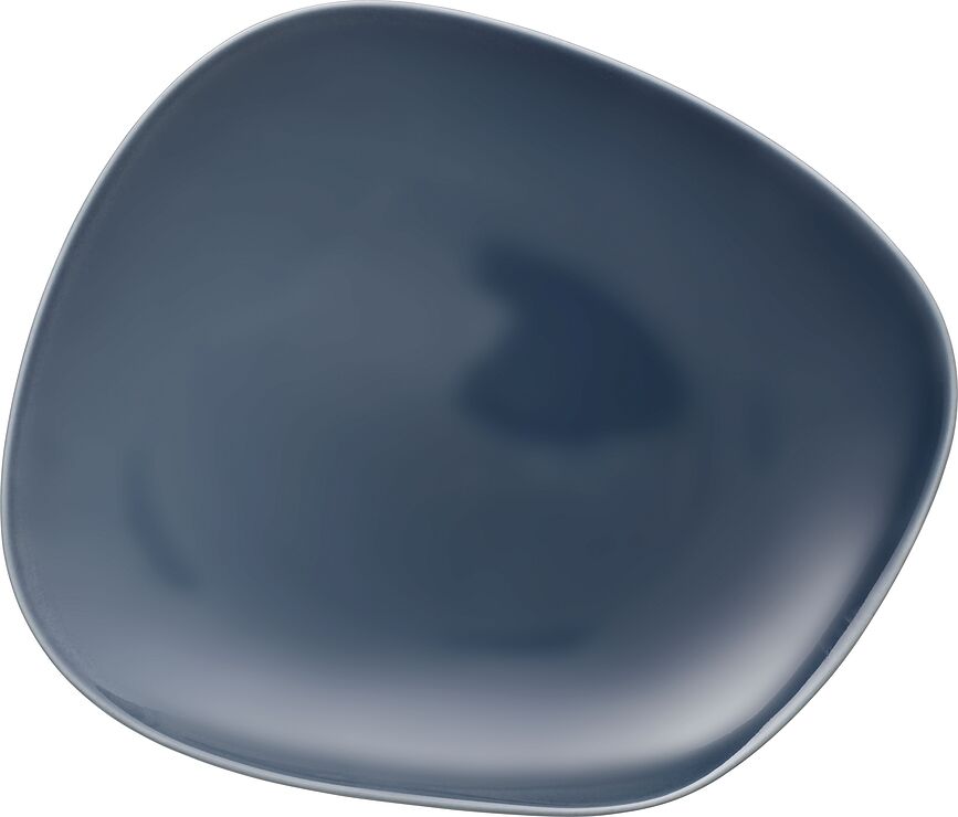 Plato Llano Organic, turquesa