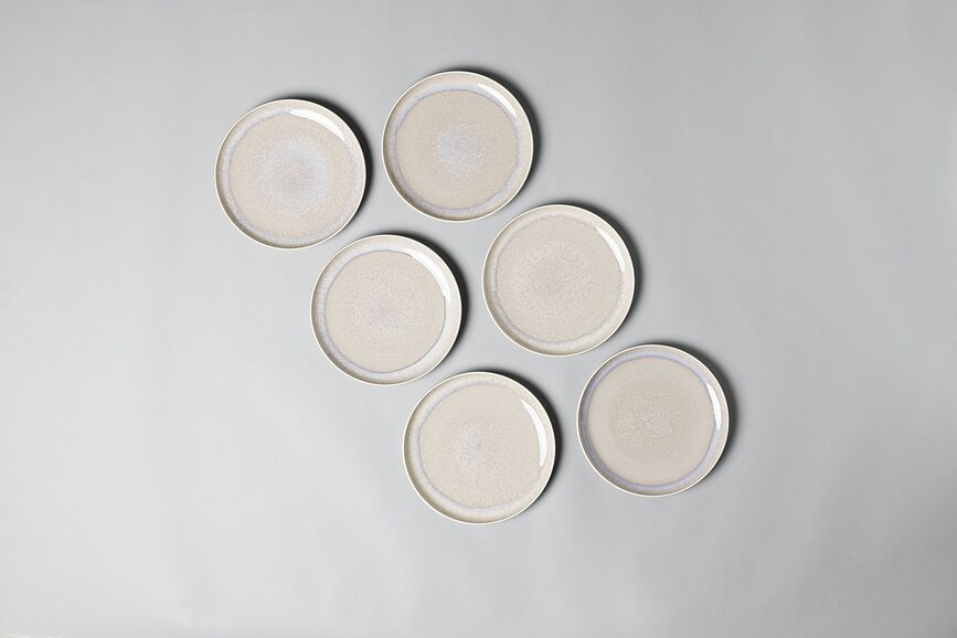 Plato Llano Perlemor Sand, 27 cm