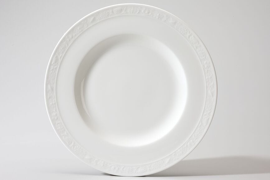 Plato Llano White Pearl, 27 cm