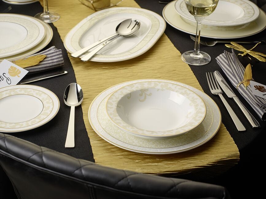 Plato para Ensalada Ivoire, 20 cm