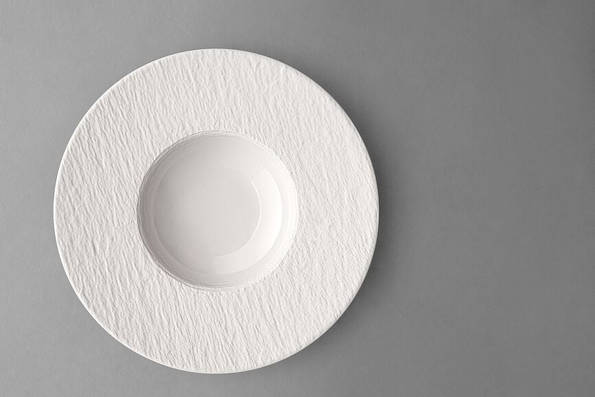 Plato para pasta Manufacture Ice 28 cm