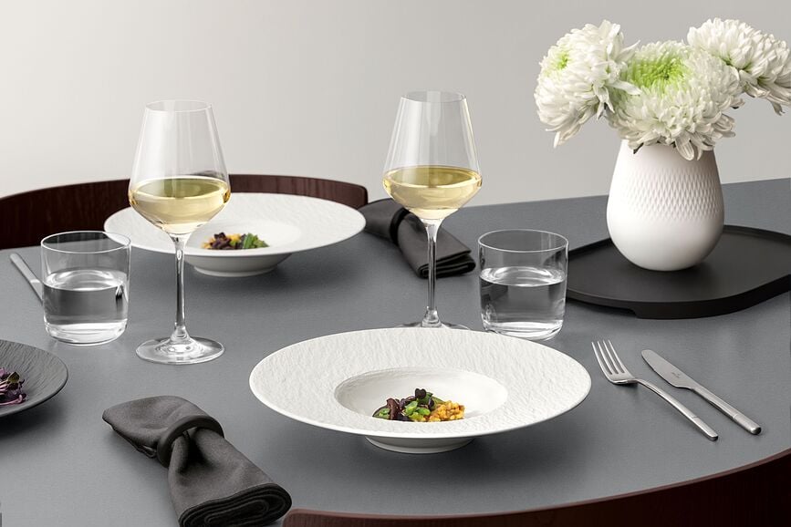 Plato para pasta Manufacture Ice 28 cm