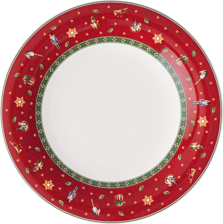 Plato Toy's Delight, 27 cm, rojo