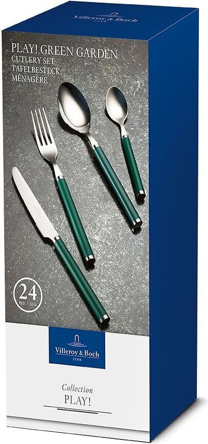 Play Green Garden Pribor za jelo 24-dijelni set