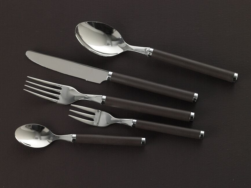 Play Pribor Za Jelo čokoladno smeđa 30-dijelni set