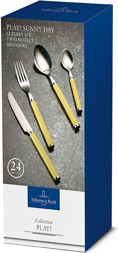 Play Sunny Day Komplet jedilnega pribora, 24 kosov