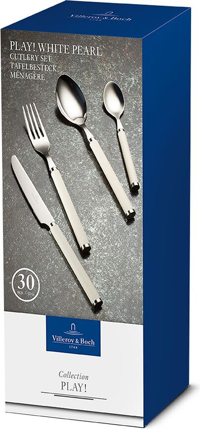 Play White Pearl Set Pribora za Jelo Set od 30 dijelova