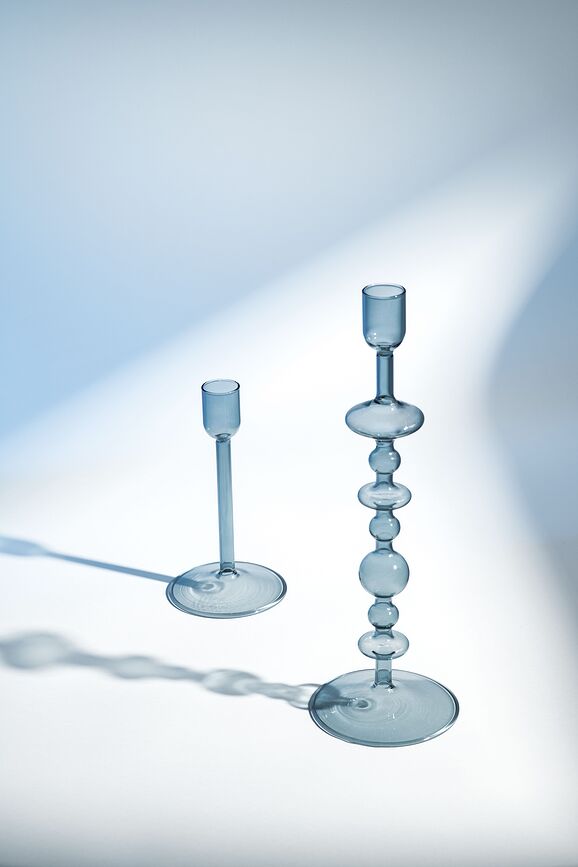 Candelabro para vela clásica Like Home Sage, 27 cm