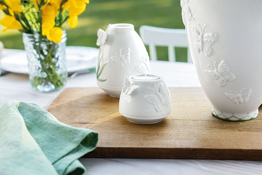 Portavelas para vela de té Colourful Spring, 7 cm