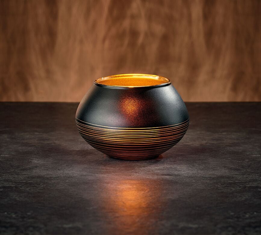 Portavelas para velas de té Manufacture Swirl, 7 cm