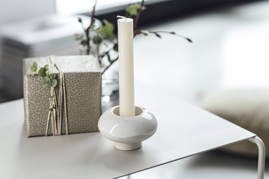 Portavelas para velas de té Winter Glow