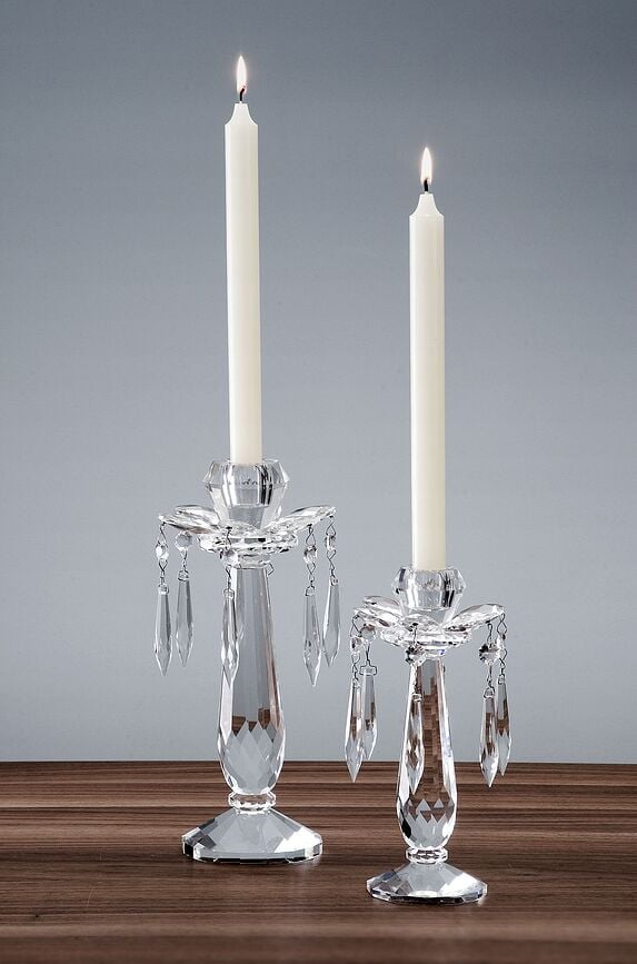 Portavelas retro Accessories, 22 cm