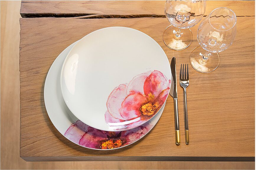 Rose Garden Assiette plate 29 cm, à motif