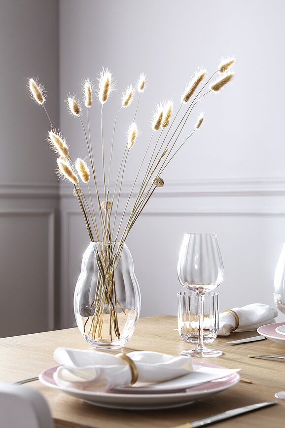 Rose Garden Home Βάζο, 20 cm, διαφανές