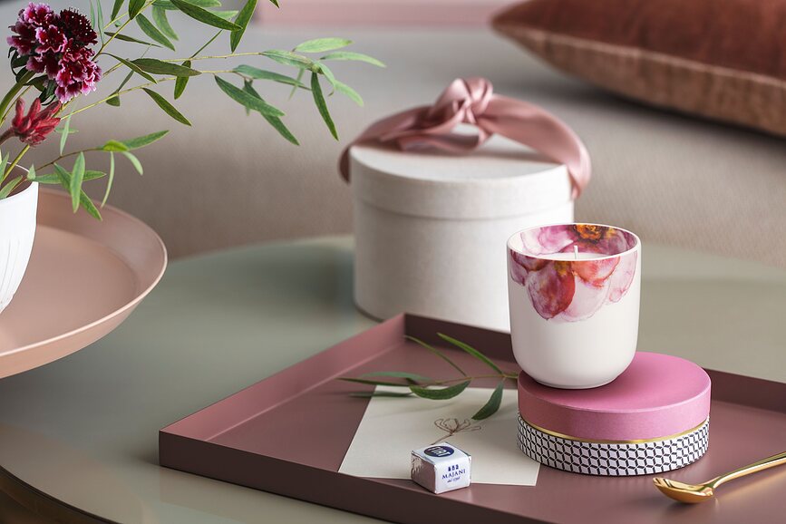 Rose Garden Home Κερί Αρωματικό, Βελούδινο Τριαντάφυλλο