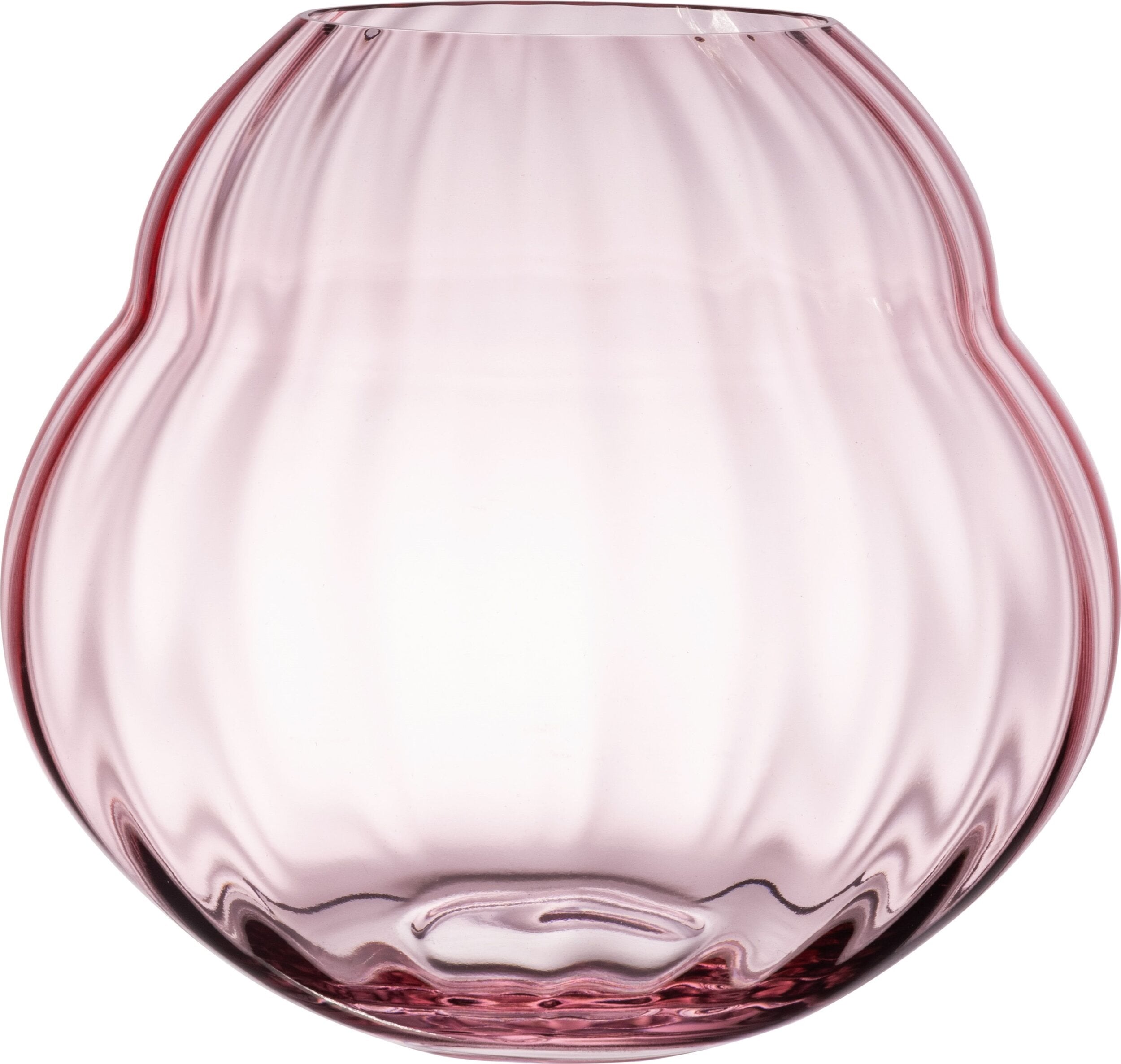 Rose Garden Home Vase oder Kerzenständer 17 cm rosa