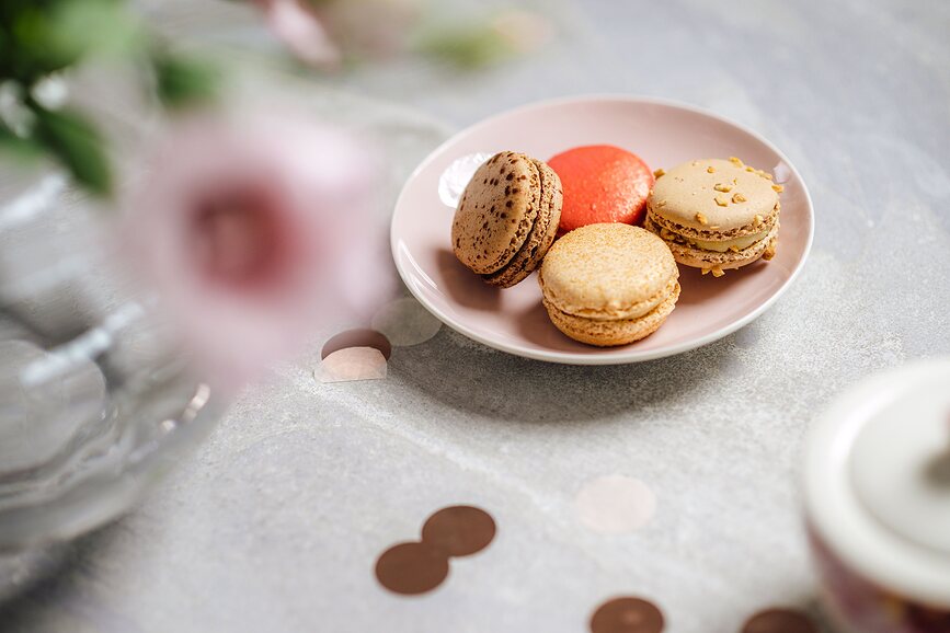 Rose Garden Πιατάκι, για φλιτζάνι καφέ ή τσαγιού 230 ml, ροζ