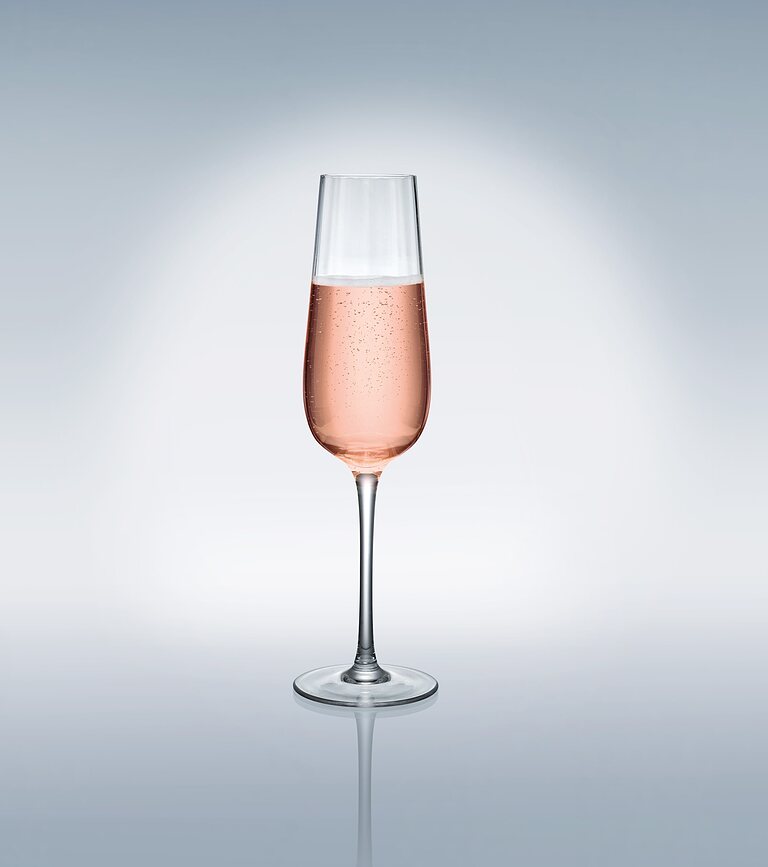 Rose Garden Ποτήρια σαμπάνιας, 280 ml, 4 τμχ