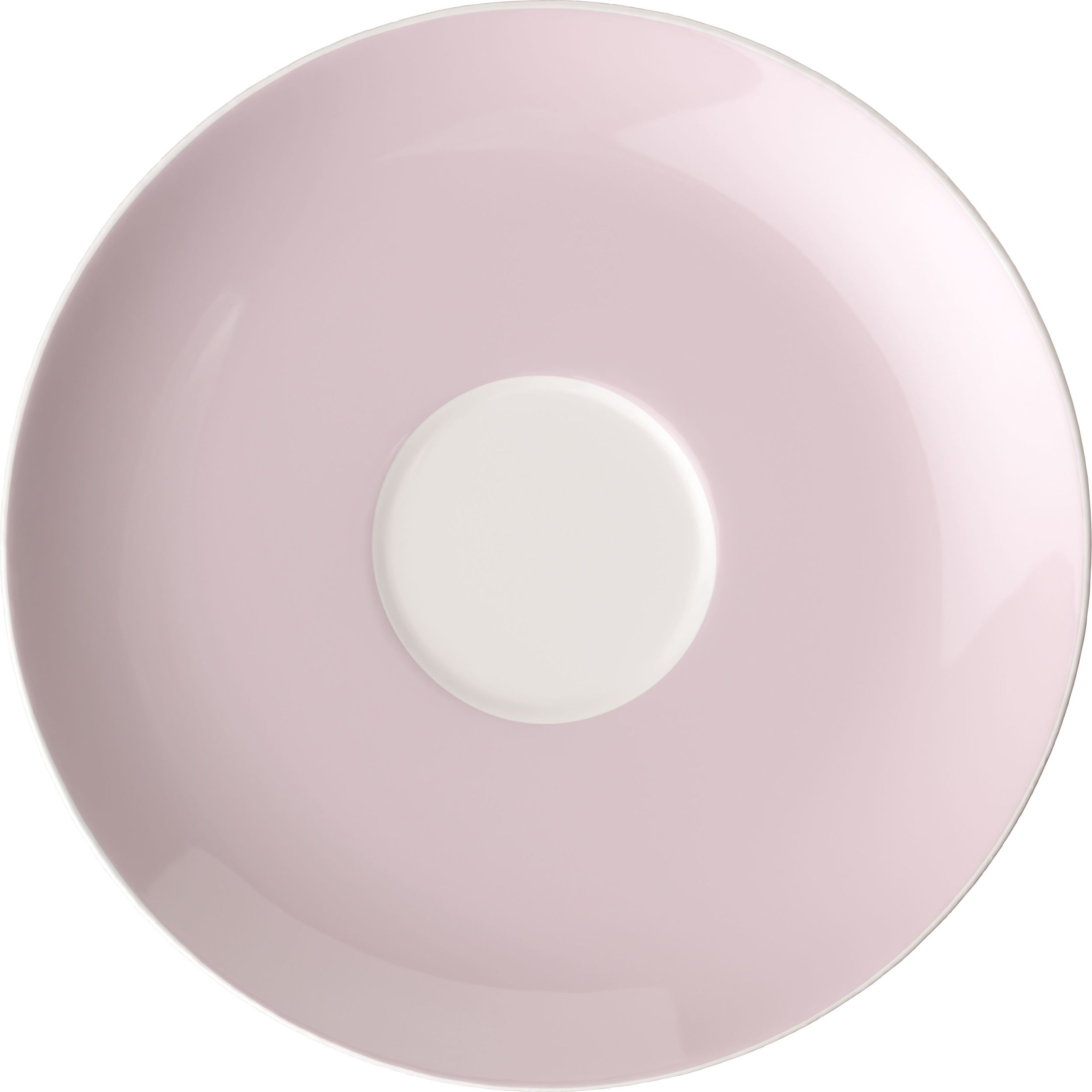 Rose Garden Untertasse für eine Kaffee- oder Teetasse 450 ml rosa