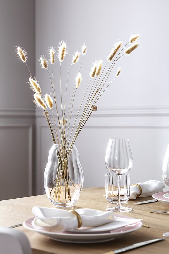 Rose Garden Verres à Vin Blanc 430 ml, Lot de 4