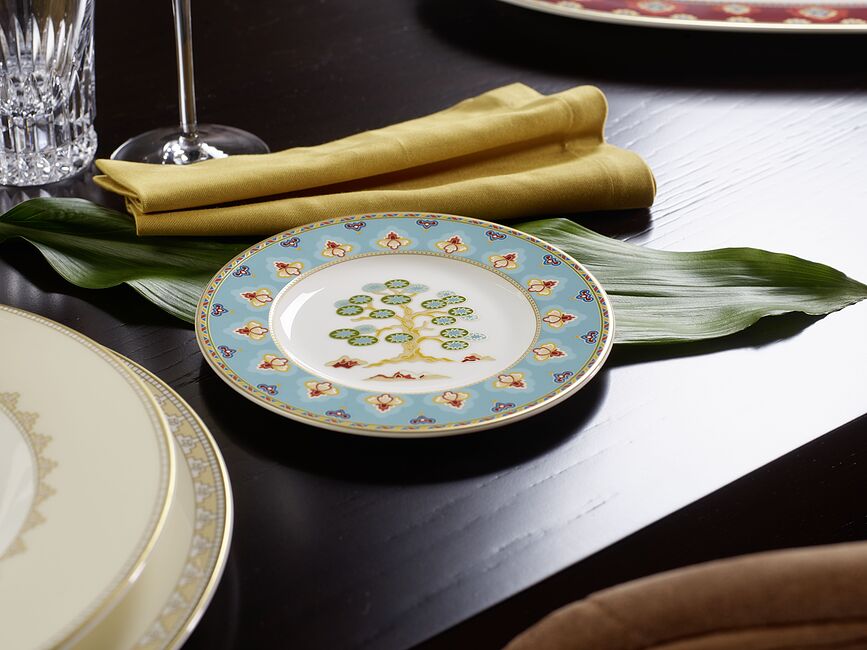 Samarkand Aquamarin Assiette à dessert 16 cm