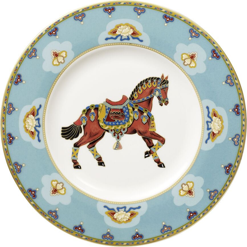 Samarkand Aquamarin Frühstücksteller 22 cm