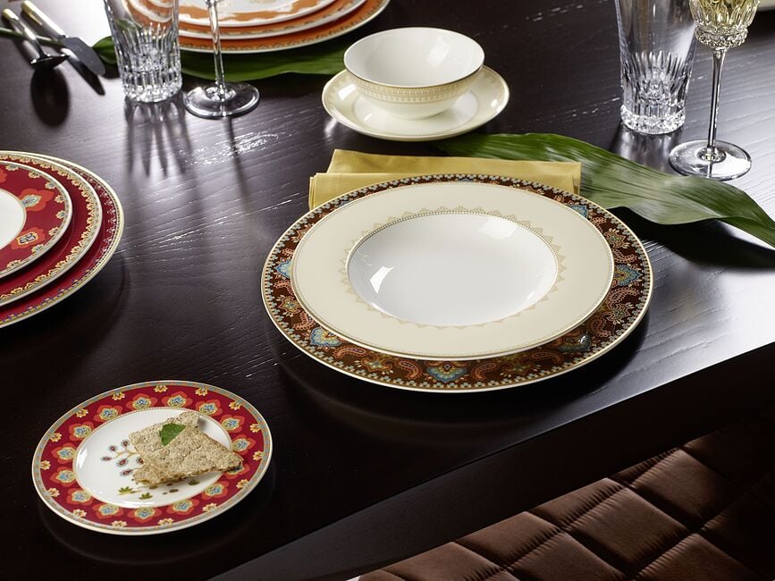 Samarkand Desertni Tanjur rubin 16 cm