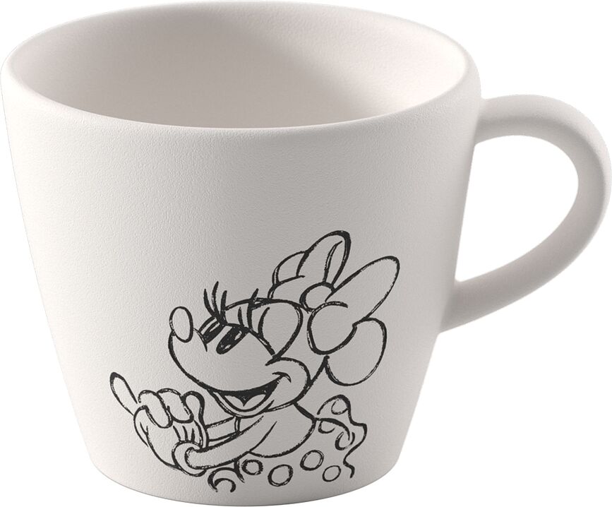 Skodelica za espresso Manufacture Rock Mickey Mouse 60 ml, bela