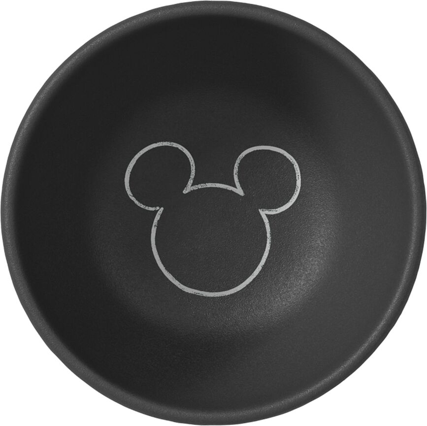 Skodelica za omako ali dip Manufacture Rock Mickey Mouse 7,7 cm, črna