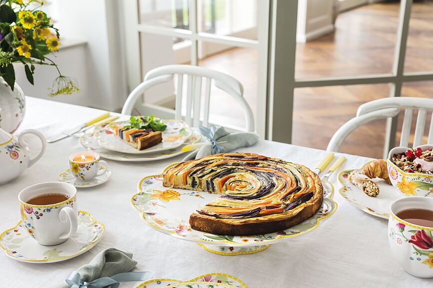 Spring Awakening Plat à Gâteau, 33 cm