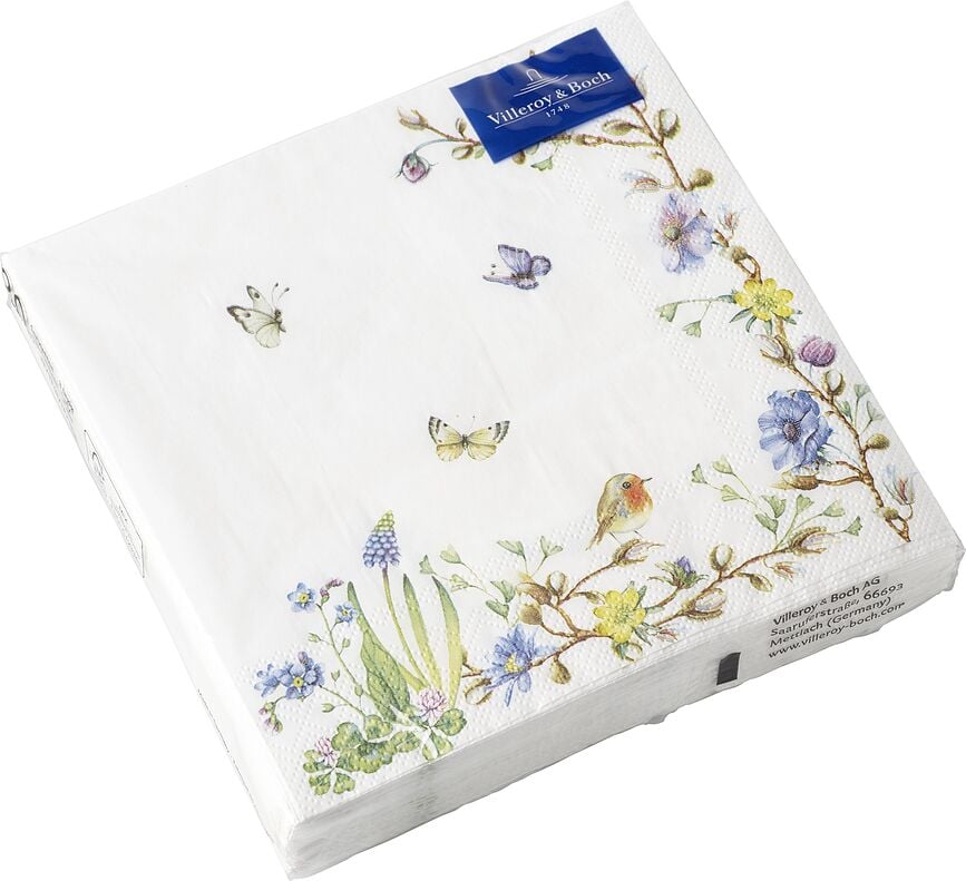 Spring Fantasy Flower Tendril Papierservietten 20 St.