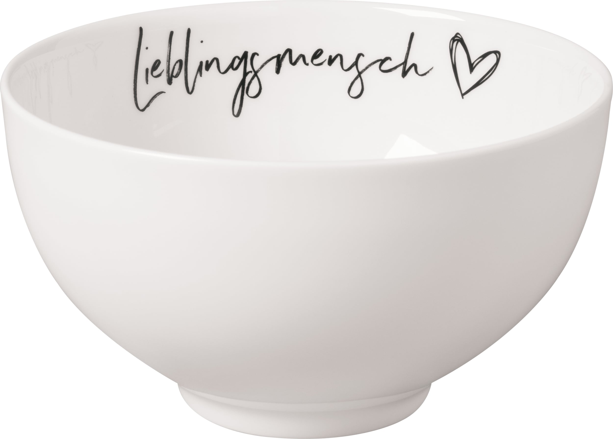 Statement Lieblingsmensch Schale 14 cm